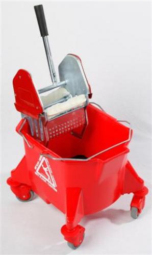 Kentucky Heavy Duty Mop Bucket+Wringer  - Red